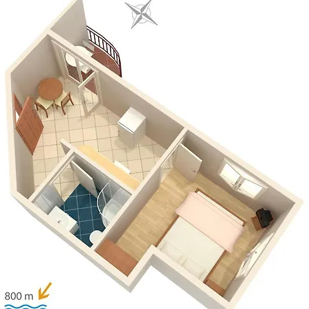 5458d Apartamento Njivice